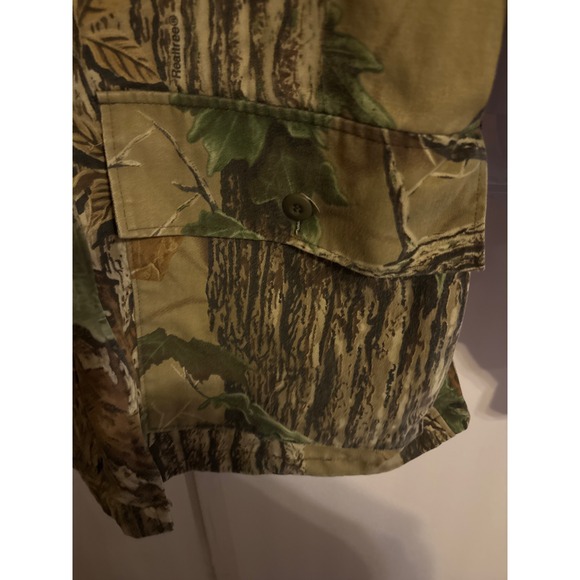 VTG ScentLok Realtree Camouflage Odor Eliminating Hunting Jacket XL blem - Picture 7 of 11